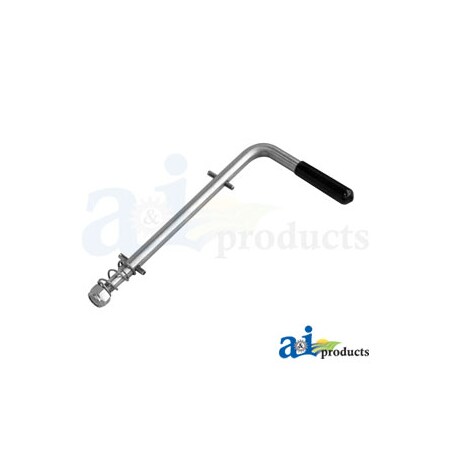 A & I Products Slide Gate Handle 4" x6" x1" A-SGHNDL200